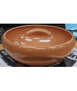 Iroquois CASUAL CHINA APRICOT PATTERN Russel Wright CASSEROLE BOTTOM BOWL - $1,304.28 MXN