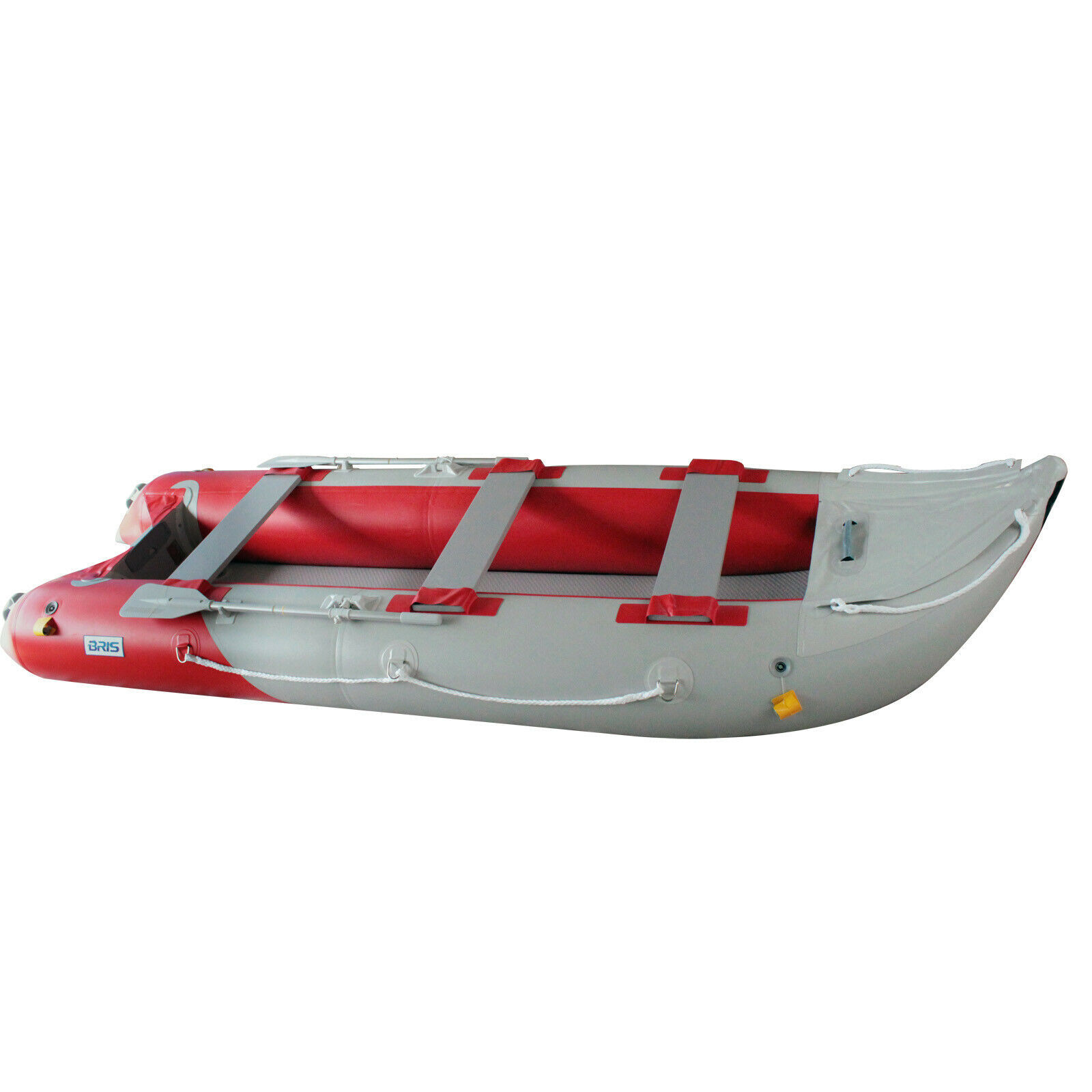 BRIS 14.1Ft Inflatable Kayak Fishing Tender Inflatable Pontoon Boat Canoe-  Inflatable Kayak