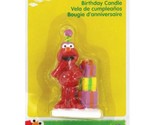 Elmo Birthday Candle with Presents Sesame Street Party Supplies 3 1/2&quot; T... - £6.28 GBP