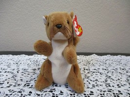 Ty Beanie Baby Nuts the Squirrel 1996 4th Generation Hang Tag - £6.38 GBP