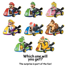 Lot Of 5 TOMY Impulse Mario Kart Pull Back Racers – Surprise Pack - $23.75