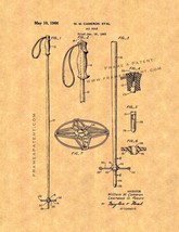 Ski Pole Patent Print - $7.95+
