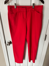 Express red pants editors size 2R office wear - $34.65