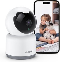 Crater 2 2K WiFi Pan Tilt Smart Security Camera Upgraded 3MP Baby Pet Mo... - £45.35 GBP