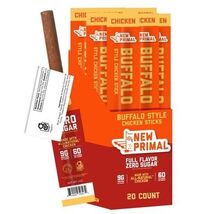READ (20) New Primal Buffalo Chicken Sticks, Keto, Gluten Free Healthy S... - $19.79