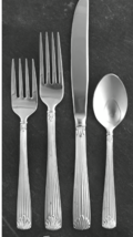 Vintage REED & BARTON  Savoir Faire Stainless Steel Flatware Spoon Fork Knife - $9.99