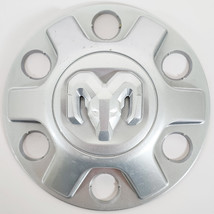 ONE 2019-2024 Ram 1500 2667 18&quot; 5 Spoke Steel Wheel Silver Center Cap 6CW52S4AAA - £19.65 GBP