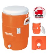 5 Gallon Beverage Cooler Dispenser Portable Ice Water Sports Drink Outdo... - $43.90