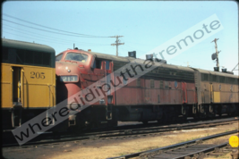 Original Slide Chicago Great Western CGW 213 EMD F3A Oelwein IA 5-5-74 - £11.95 GBP