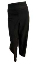 NWT Charter Club Cambridge Slim Fit Pull On Black Pants Short Size 22WS - £26.13 GBP