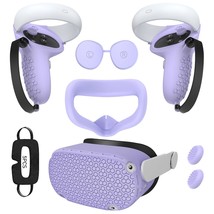 For Oculus Quest 2 Accessories Face Cushion Cover For Quest 2 Contorller... - £29.25 GBP