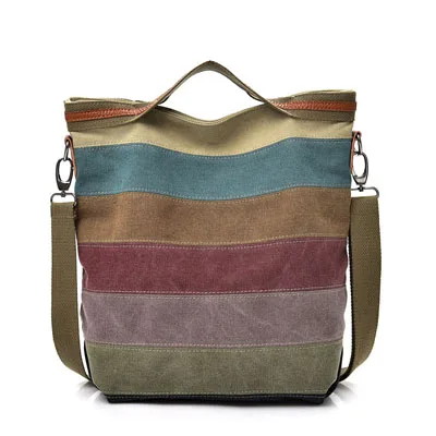 New Designer Brand Crossbody Bags for Women Large Messenger Bag Canvas F... - £34.93 GBP