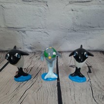 Vtg 1987 PVC Shamu Whale Dolly Dolphin Sea World Figure Toy Cake Topper Set/3 - £7.11 GBP