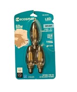 EcoSmart 60-Watt Equivalent Dimmable Clear Glass Filament LED Lightbulbs... - $110.72 MXN