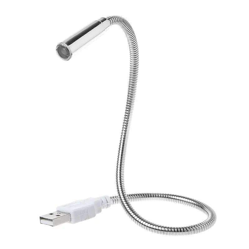 House Home USB Flexible Light Keyboard Lamp Rechargeable Adjustable Hose Night I - £19.87 GBP