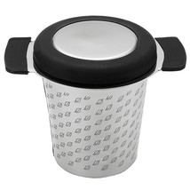 Teaology S/Steel Micromesh Tea Mug Infuser with Lid (Black) - £28.50 GBP