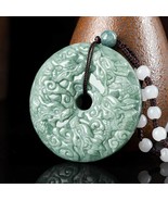 Natural Myanmar Jade Nine Dragon Double Face Pendant, Burma Jadeite , Gi... - $1,656.23 MXN