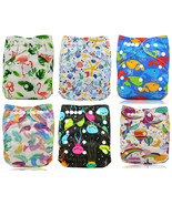 New BabyKa Modern Cloth Nappy Diaper for baby Kids Boy Girl 6 Pack - $1,215.48 MXN