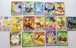 Pokemon Sticker Mini Size 17 Sheets Rare Japan Nintendo Marumiya - £36.26 GBP
