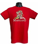 University of Maryland Terrapins with Turtle Red Tee-Shirt - £11.95 GBP