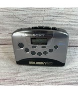 Sony Walkman WM-FX251 FM/AM Radio Cassette Player Radio Works Cassette Does Not - $9.90