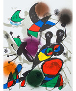 JOAN MIRO Litografia original II 13&quot; x 9.75&quot; Lithograph 1975 Surrealism ... - $3,010.29 MXN