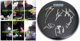 Slipknot Metal Band Signed Drumhead,Clown,Wilson,Root,Jay COA Proof Auto... - £502.05 GBP