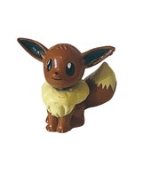Eevee Evee vtg mini Pokemon Pikachu Toy Figure Tomy Nintendo Bandai Kona... - $19.75
