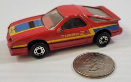 KK) Matchbox 1980 Dodge Daytona Turbo Z Red Diecast Car - $5.93