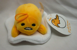 Sanrio Soft Gudetama The Lazy Egg 5&quot; Plush Stuffed Animal Toy New w/ Tag - $14.85