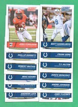 2016 Score Indianapolis Colts Football Set  - $3.99