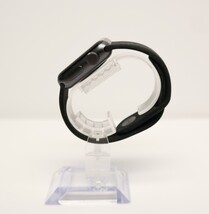 Apple Watch Series 3 38mm Space Gray Aluminum Case with Black Sport Band image 3