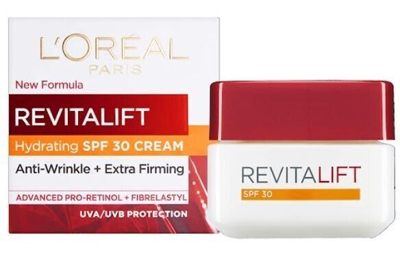 L'Oreal Paris Revitalift Hydrating SPF 30 Anti-Wrinkle + Extra Firming Day Cream - $15.99