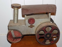 Vintage BoyCraft Pressed Steel Ride On Steam Roller - $6,406.11 MXN