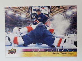 2017 - 2018 Kevin Hayes Upper Deck Canvas Nhl Hockey Card Series One # C57 Nyr - £4.01 GBP