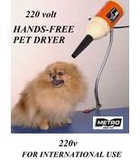 Metro Air Force Flex HANDS FREE Pet DRYER EU PLUG 220 Volt 220v GROOMING... - $3,168.71 MXN