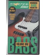 Starter Series Beginning Bass Volume One Only VCR No Lesson Book - £2.35 GBP