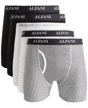 Alfani Men&#39;s 5-Pk. Boxer Briefs,Moisture Wicking, Tagless Design Assorte... - $14.99