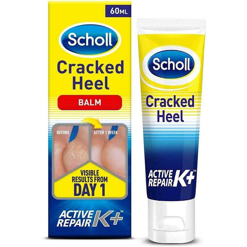   SCHOLL Cracked Heel Repair Cream With Active K+ Proven Foot Care 10PCS X 60ML - $119.79