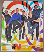 Y2K &#39;nsync Poster &quot;Burst&quot; Htf Boy Band By Mead &amp; Zeeks Inc Winterland Vtg Retro - $126.69