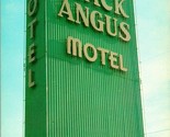 Vtg Cromo Cartolina - Kennewick Washington Wa Nero Angus Motel Chris-a-T... - $18.15