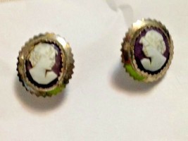 Cameo Earrings with Posts - £46.36 GBP