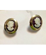 Cameo Earrings with Posts - £45.64 GBP