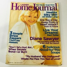 Ladies&#39; Home Journal Magazine February 2004 Diane Sawyer, When Secrets Bond Burn - £15.14 GBP