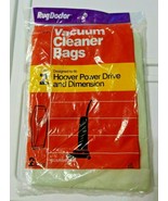 2 Vacuum Cleaner BAGS Type Z HOOVER Power Drive &amp; Dimension B-21 RUG DOC... - £11.95 GBP
