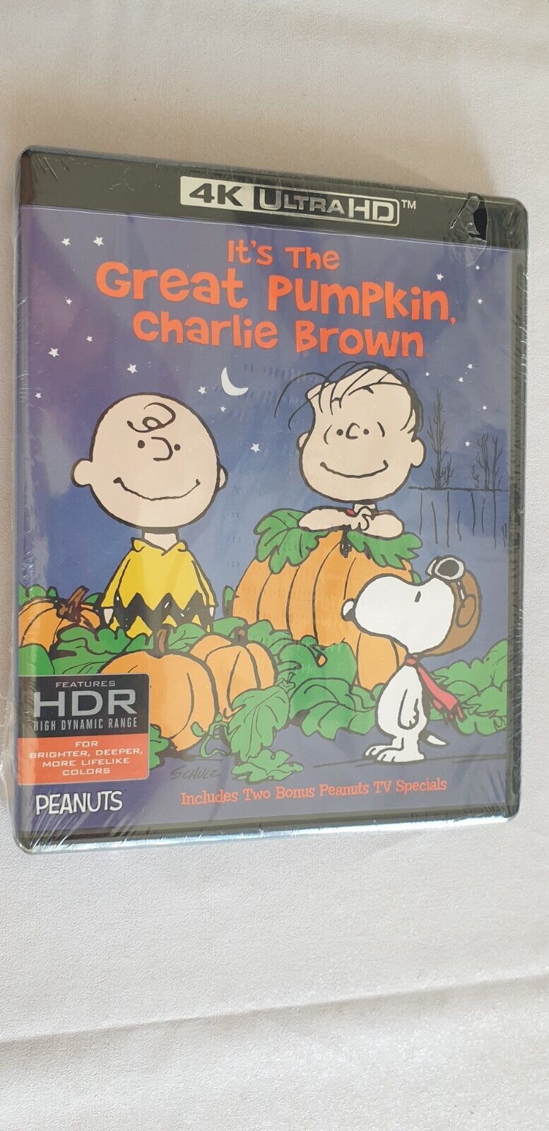 1966 It's the Great Pumpkin, Charlie Brown Warner Bros Movie 4K UHD Blu-Ray Disc - $17.30