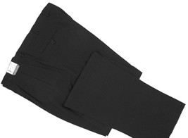 NEW Hickey Freeman Devon Dress Pants!  30  Black  Double Pleated  *Made in USA* - £127.59 GBP