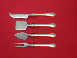 Delicacy by Lunt Sterling Silver Cheese Serving Set 4pc HHWS Custom - £262.81 GBP
