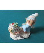 PRISCILLA MOUSE&#39;S TALES &quot;I&#39;LL BE HOME FOR CHRISTMAS&quot;  FIGURINE 4&quot;  - £27.76 GBP