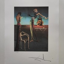 Salvador Dali Signed Lithograph - Flowers Head - (Salvador Dali ART, Salvador Da - £118.83 GBP
